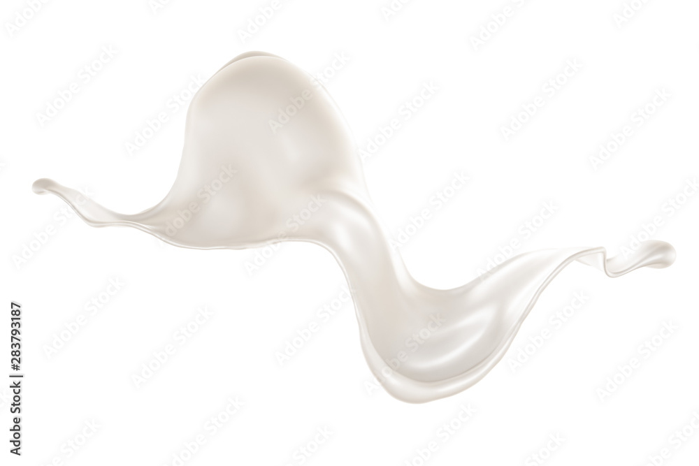 Splash of fluid. 3d illustration, 3d rendering. Splash of fluid. 3d illustration, 3d rendering.