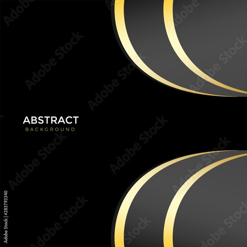 variant style astract with golden line color  background templates vector