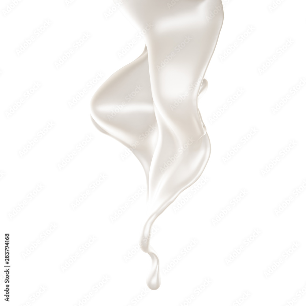 Splash of fluid. 3d illustration, 3d rendering. Splash of fluid. 3d illustration, 3d rendering.