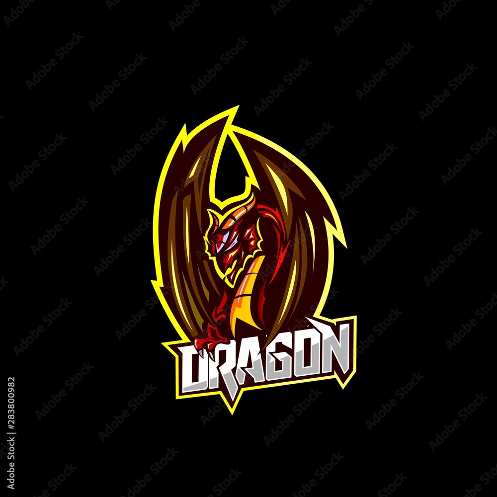 dragon mascot dragon mascot