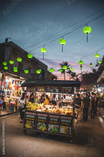 Fotografie Hoi An streets and Canals in central Vietnam
