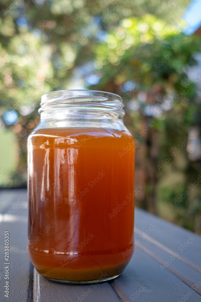 jar of vegetable broth jar of vegetable broth