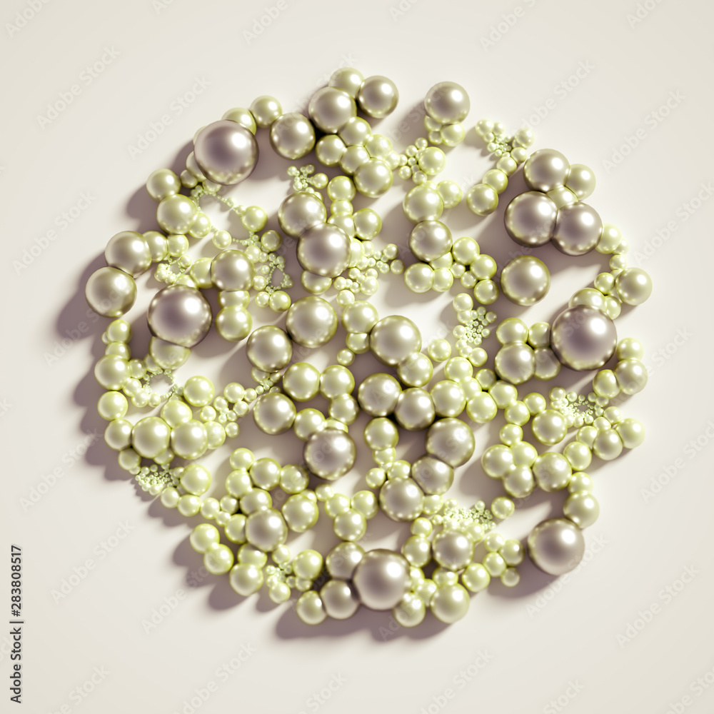 Beautiful background with balls, science, molecule, atom. 3d illustration, 3d rendering. Beautiful background with balls, science, molecule, atom. 3d illustration, 3d rendering.
