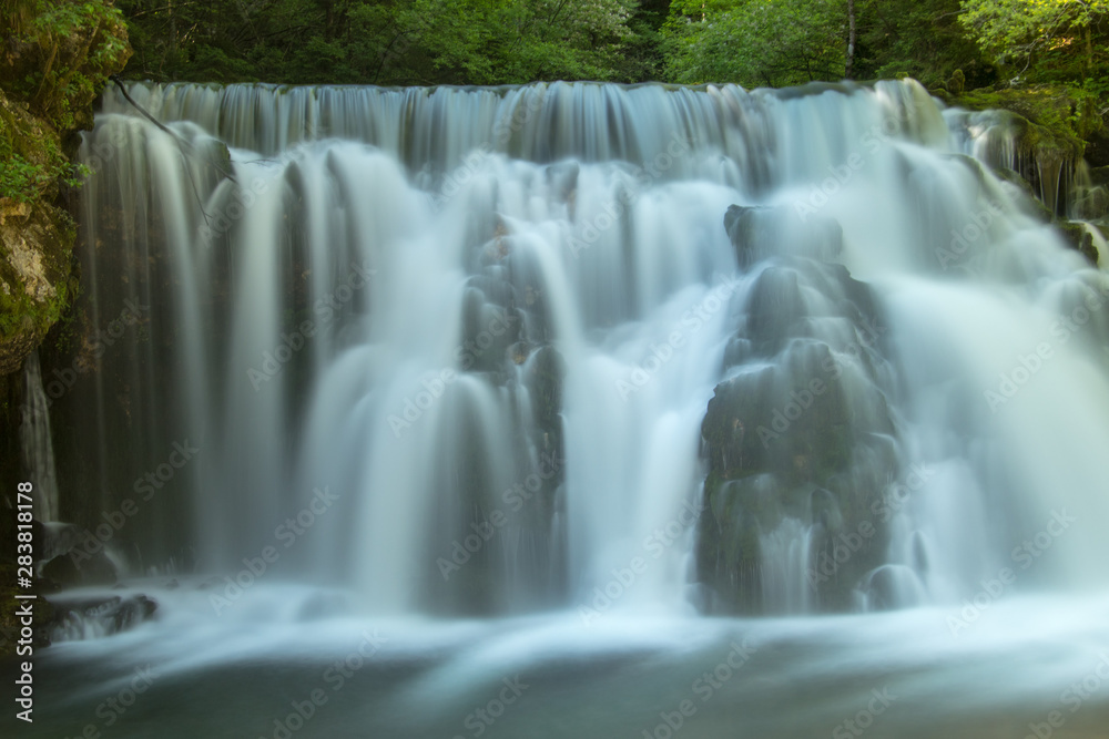Fototapeta premium beautifull Waterfall of spring Bistrica