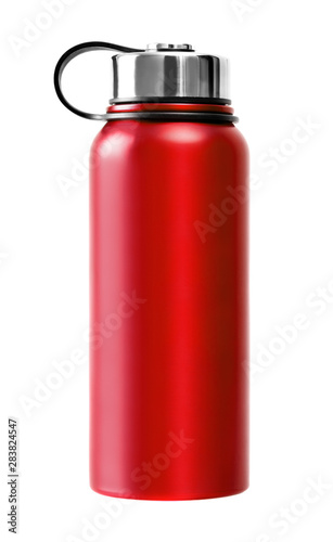 Blue thermos