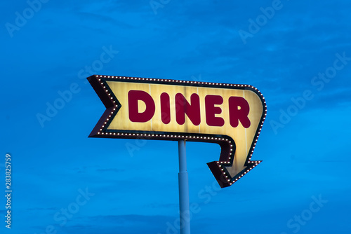 Diner Sign photo