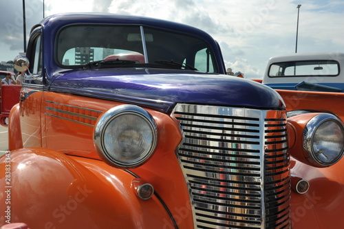 Old cars and pickups