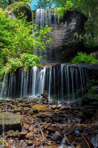 Varsag waterfall, Harghita county, Romania