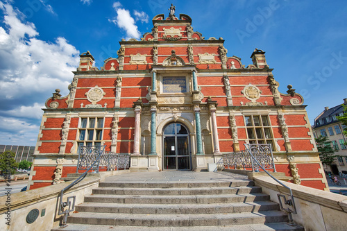 Copenhagen  Denmark-2 August  2018  Borsen Stock Exchange building in Copenhagen