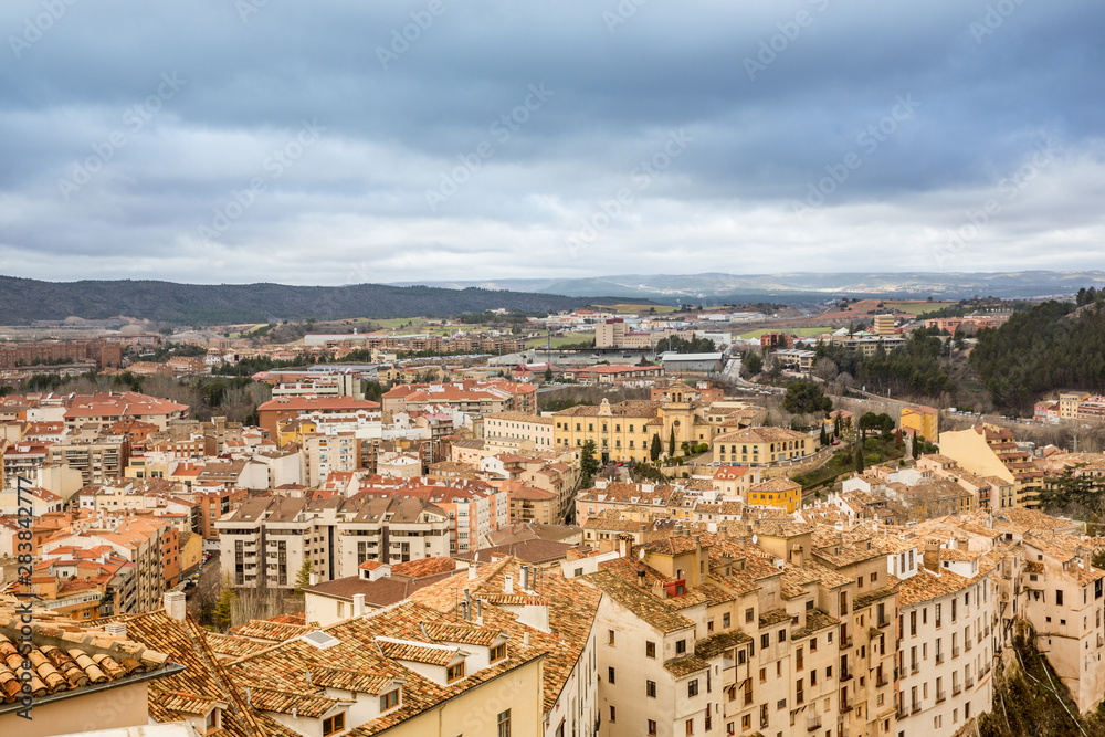 View of the old city in Spain