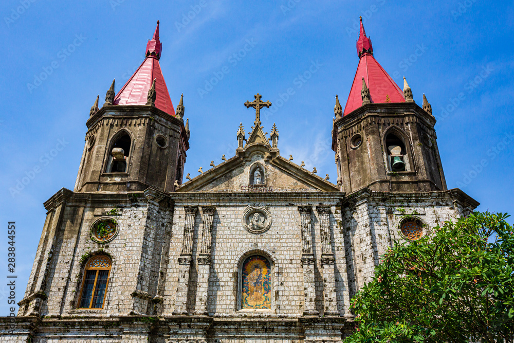 Obraz premium Molo Church of Iloilo Province in the the Philippines