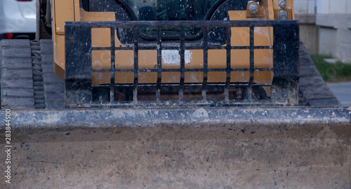 Skid Steer Close-up of Front