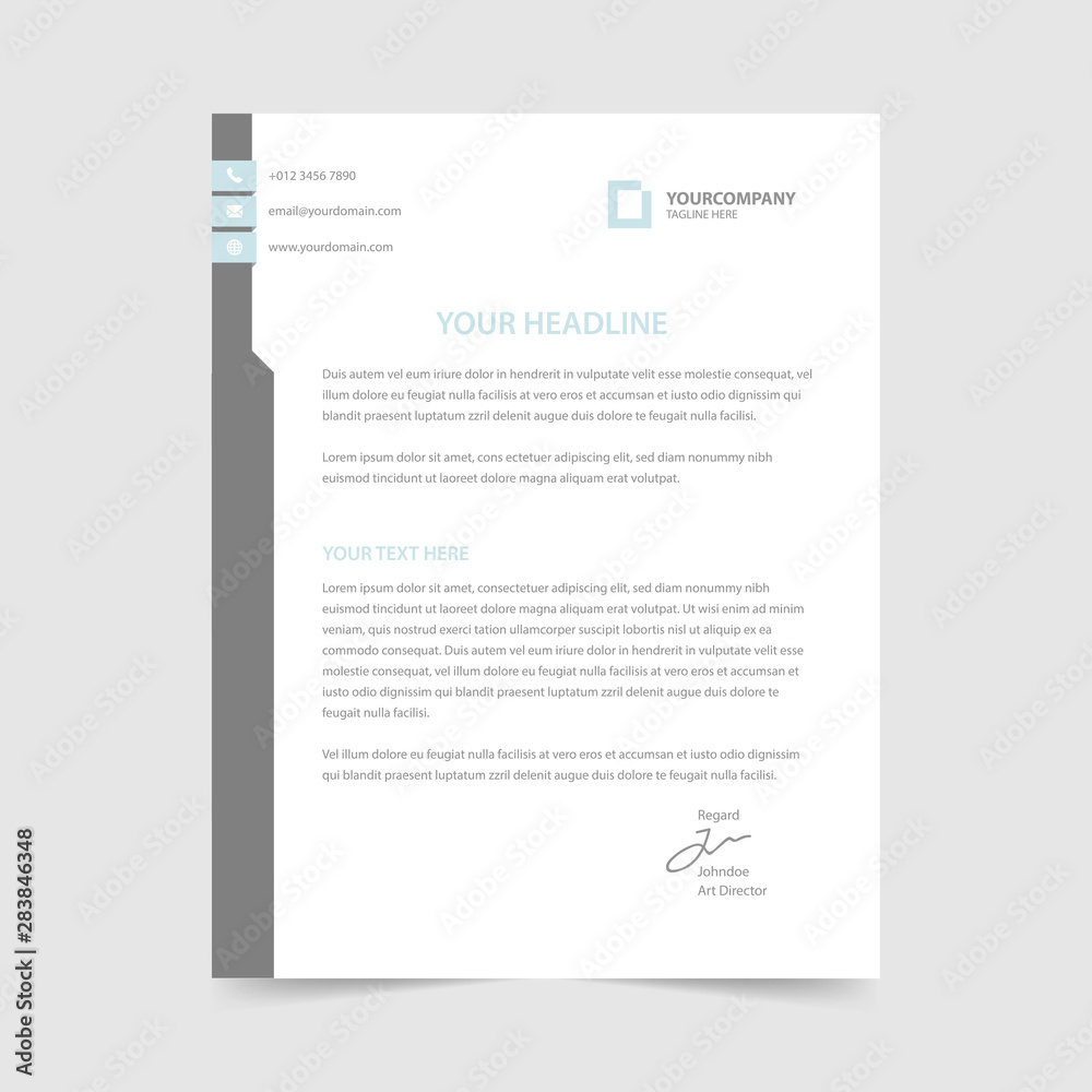 letterhead design template vector collection letterhead design template vector collection