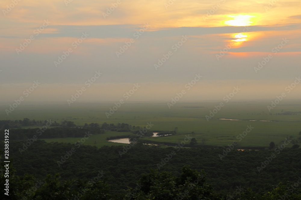 Obraz premium 日本 北海道の釧路湿原