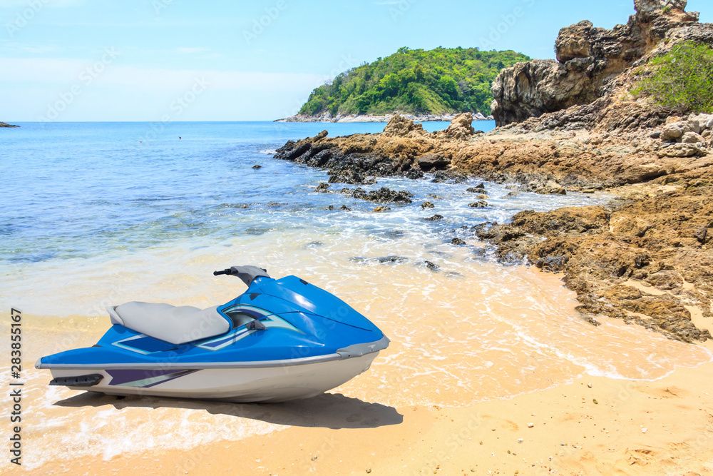 Blue Jetski-H2 Blue Jetski-H2