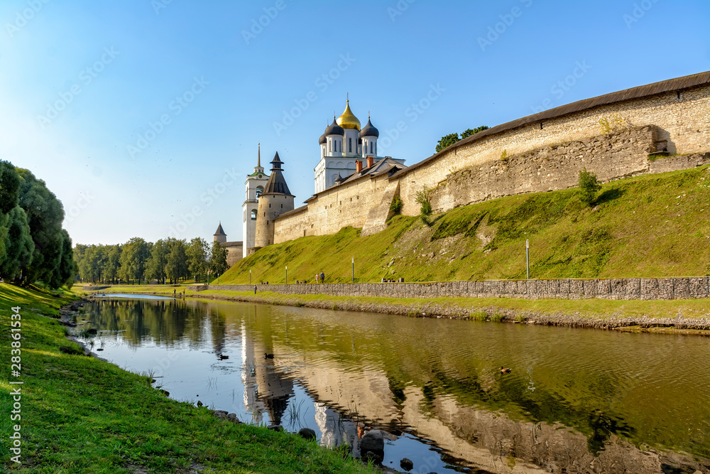 Holy Trinity Cathedral in Pskov is the main attraction of the ci