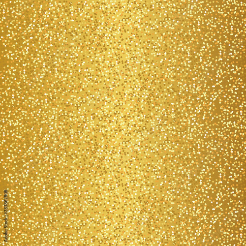 vector background of golden glitter