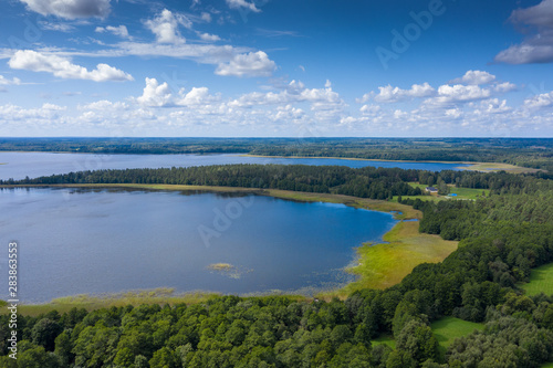 Usma lake in western Latvia.