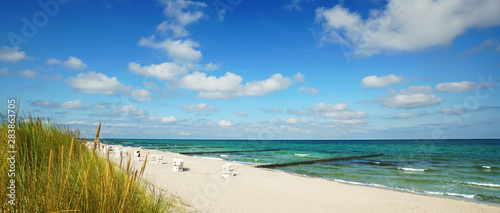 Fototapeta Naklejka Na Ścianę i Meble -  erholen am Meer