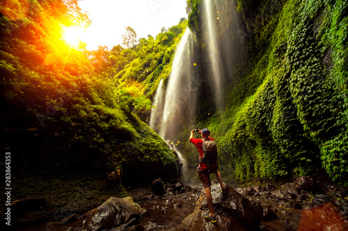 Madakaripura Waterfall is the tallest waterfall in Java photo