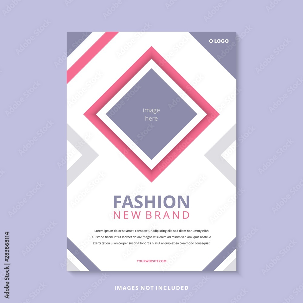 Obraz premium Modern Fashion Business Flyer Template