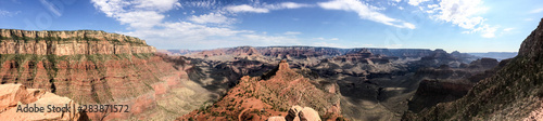 panoramic view of grand canyon in arizona