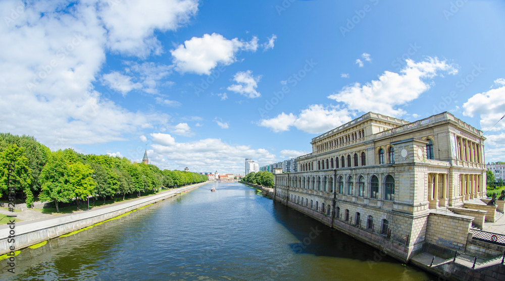 the stock exchange building in Kaliningrad the stock exchange building in Kaliningrad
