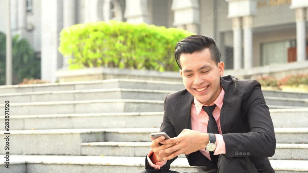 Office people joking and laughing. Office people joking and laughing.