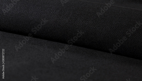 Uni fabric roll, black