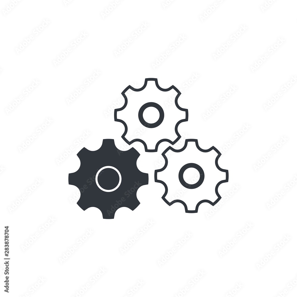 Gear Logo Template vector Gear Logo Template vector