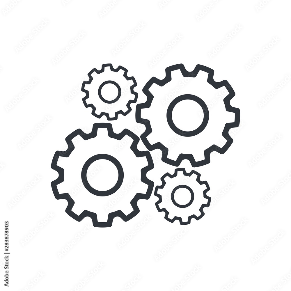 Gear Logo Template vector