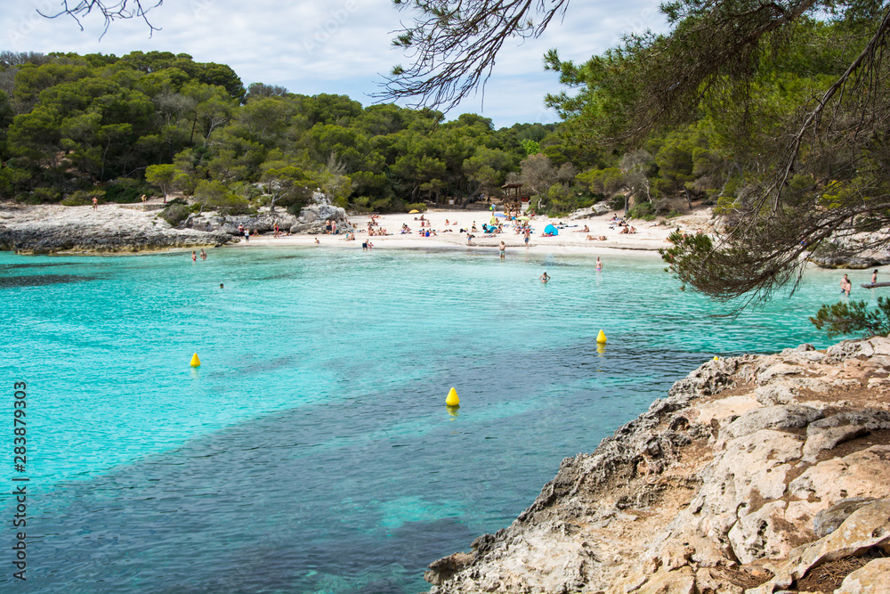 Cala en Turqueta beach, Menorca Spain Cala en Turqueta beach, Menorca Spain