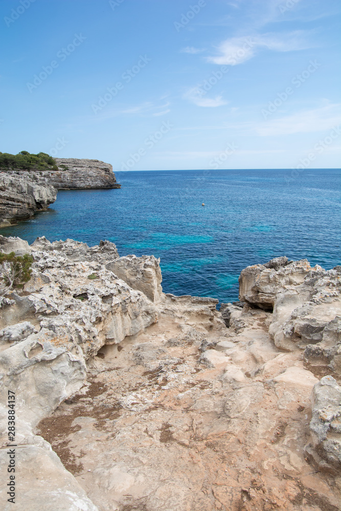 Beautiful cove of Cala en Turqueta