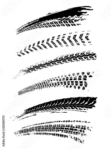Tire Tracks Elements