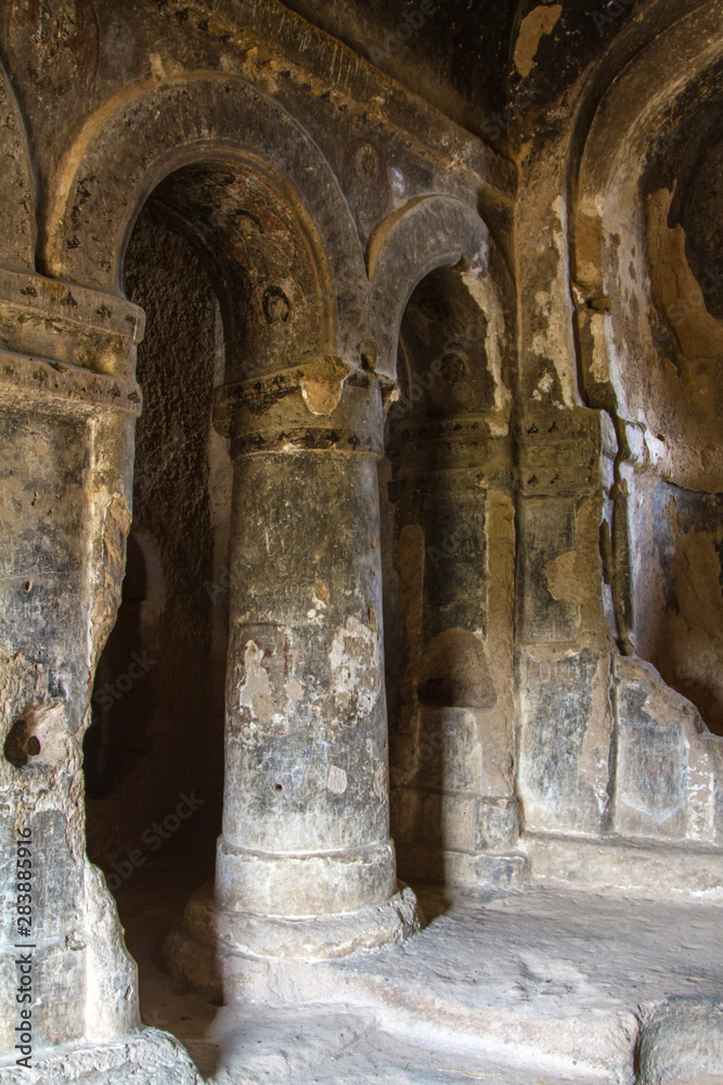 Monastery in the rock of Selim, Cappadocia, Turkey Monastery in the rock of Selim, Cappadocia, Turkey