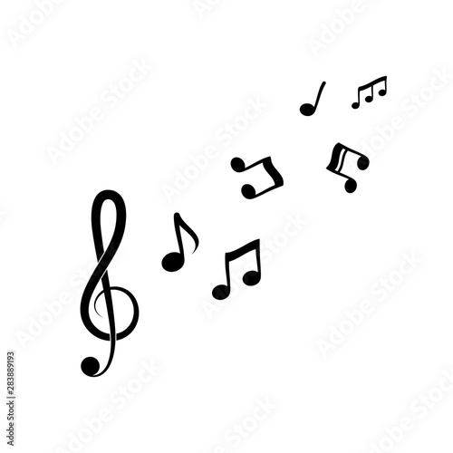 note music vector illustration