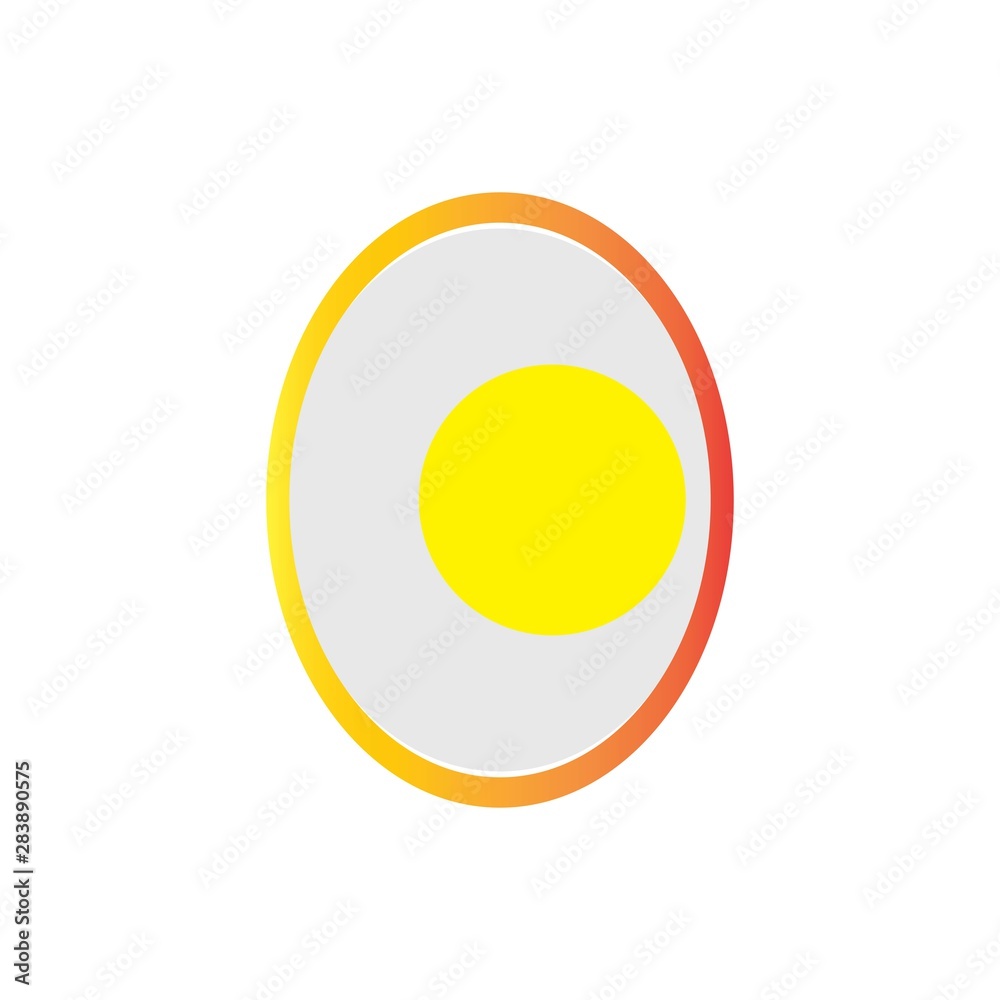 Egg logo vector