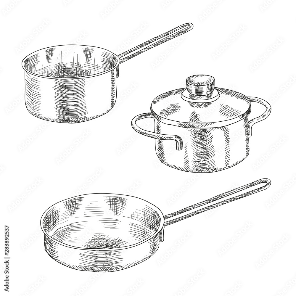 Drawing Kitchen Utensils Images – Browse 384,025 Stock Photos, Vectors, and  Video | Adobe Stock