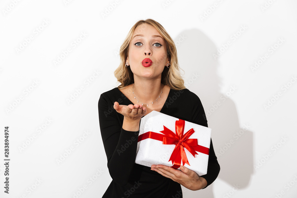 Fototapeta premium Portrait of an attractive blonde woman