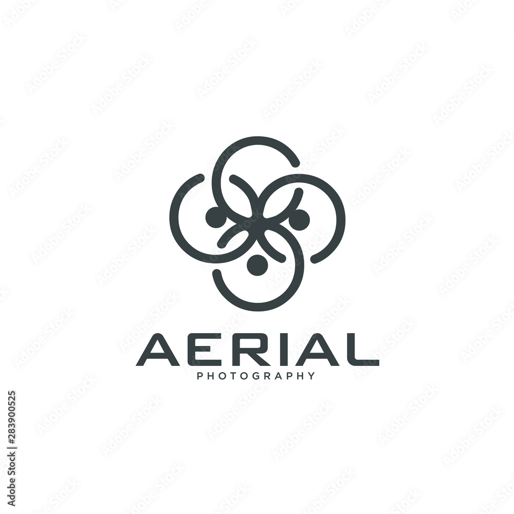 aerial drone camera photography, spy, view, logo template aerial drone camera photography, spy, view, logo template