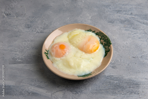 Hainam Style Half Boiled Egg photo