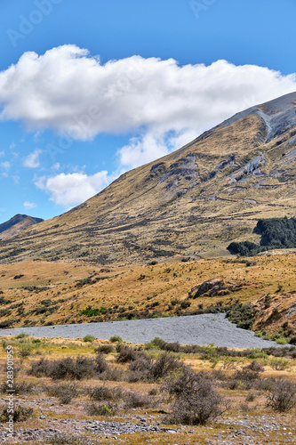 Dramatic scenery of Edoras  Lord of the Rings filming location   Canterbury  New Zealand