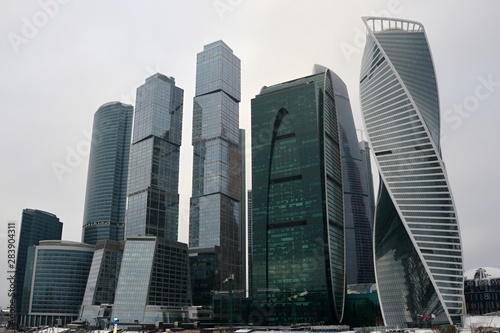 skyscrapers in moscow