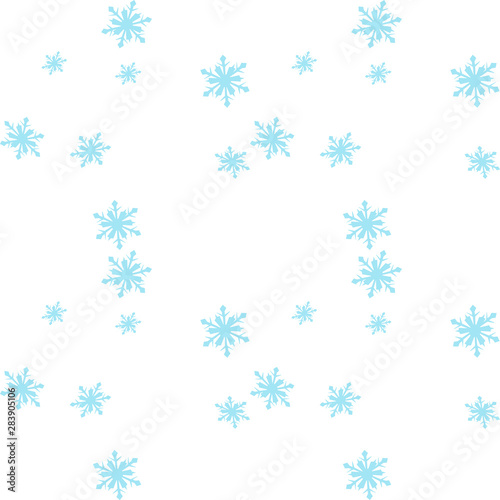 Christmas holiday glitter shine  snowflakes   seamless pattern 