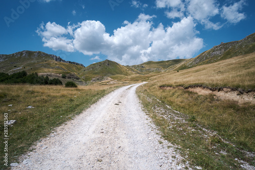 Macadam road - Zelengora, National park Sutjeska