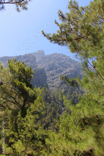 Samaria Gorge National Park, Crete, Greece.