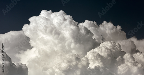 Big cumulonimbus clouds