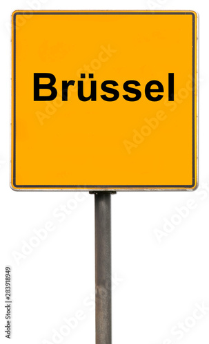 Brüssel road billboard