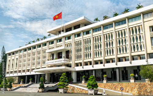 Independence Palace in Saigon, Vietnam