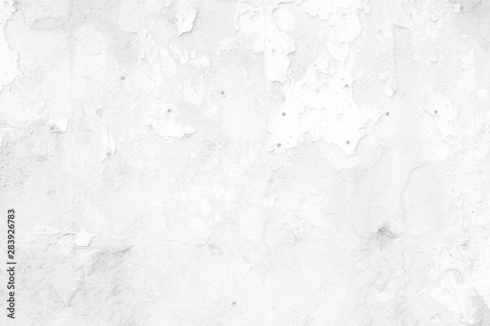 Fototapeta premium White Grunge Concrete Wall Texture Background.